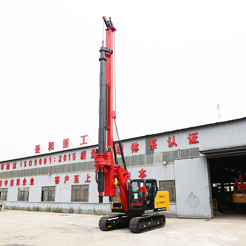 三一135挖掘机改装旋挖钻机