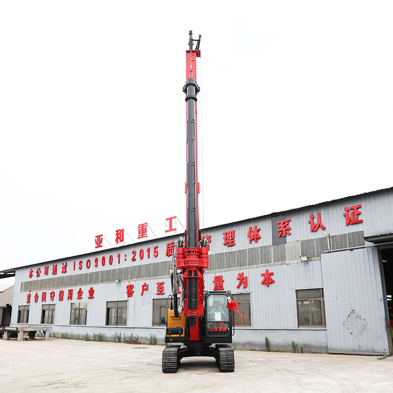 三一135挖掘机改装旋挖钻机